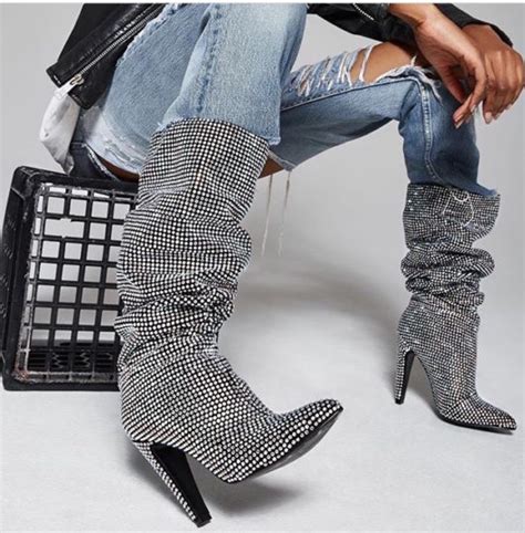 ysl sequin boots dupe|st laurent tribute shoes dupe.